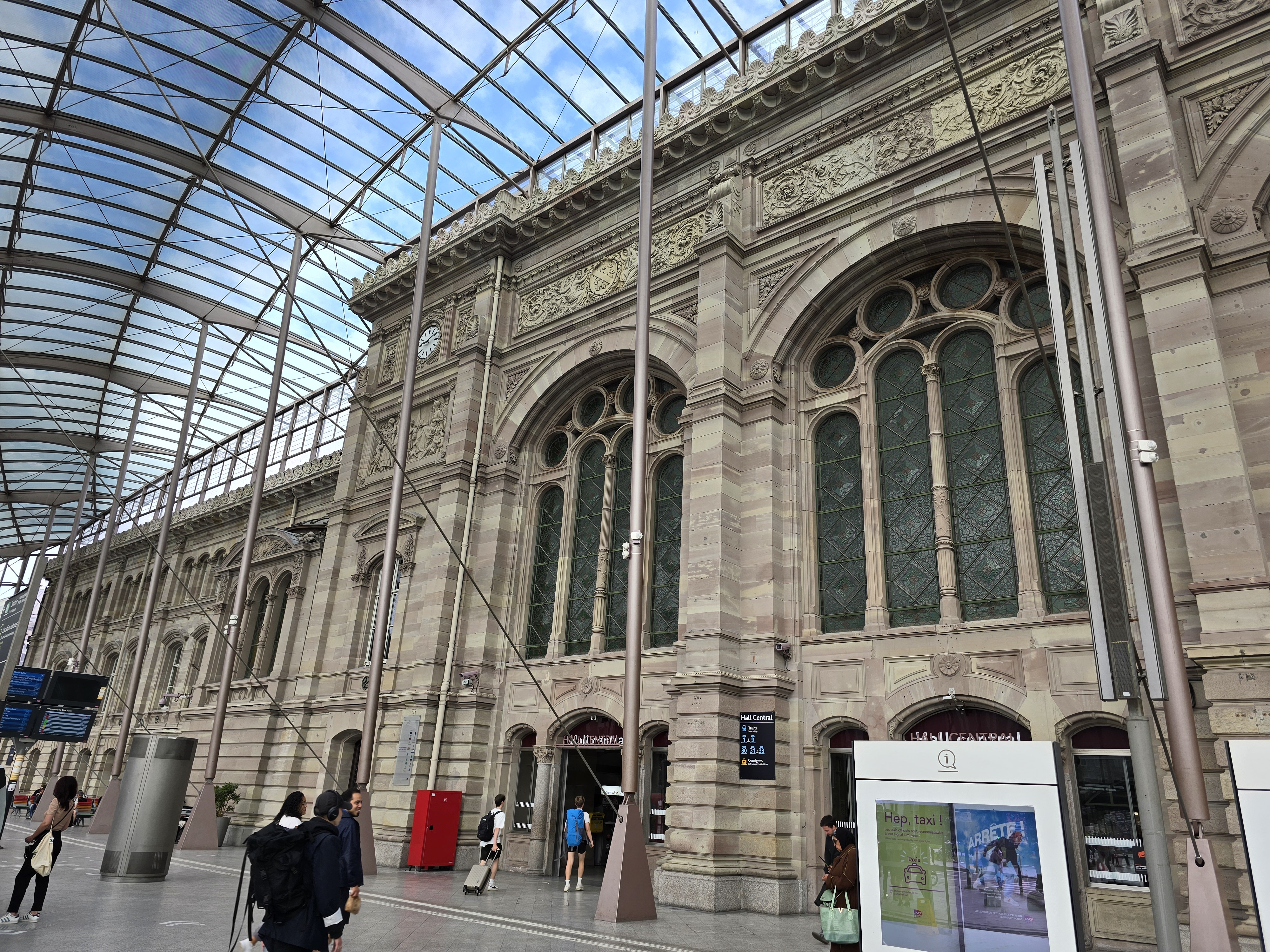 Strasbourg train station, original facade