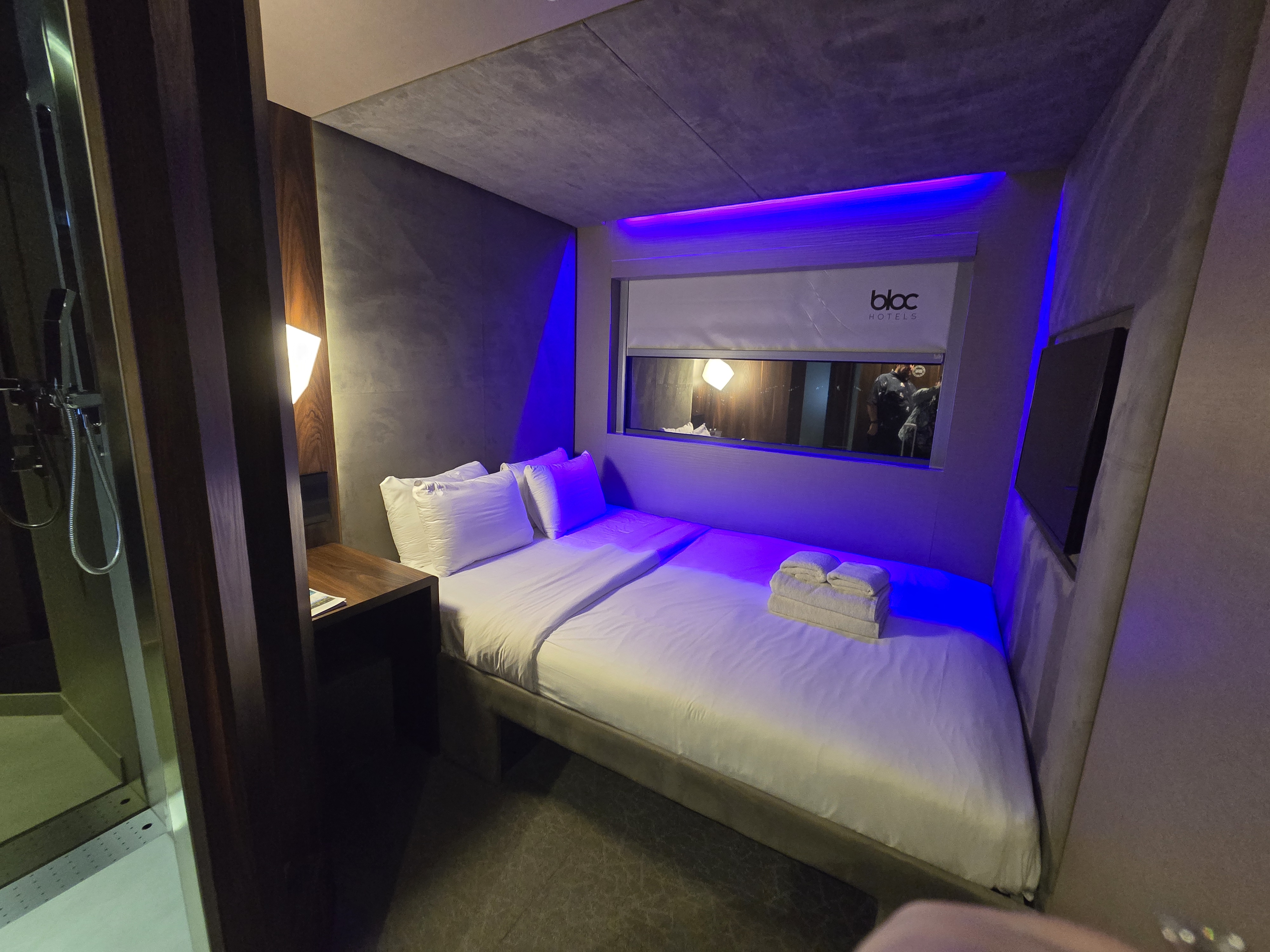 Our room at Bloc Gatwick