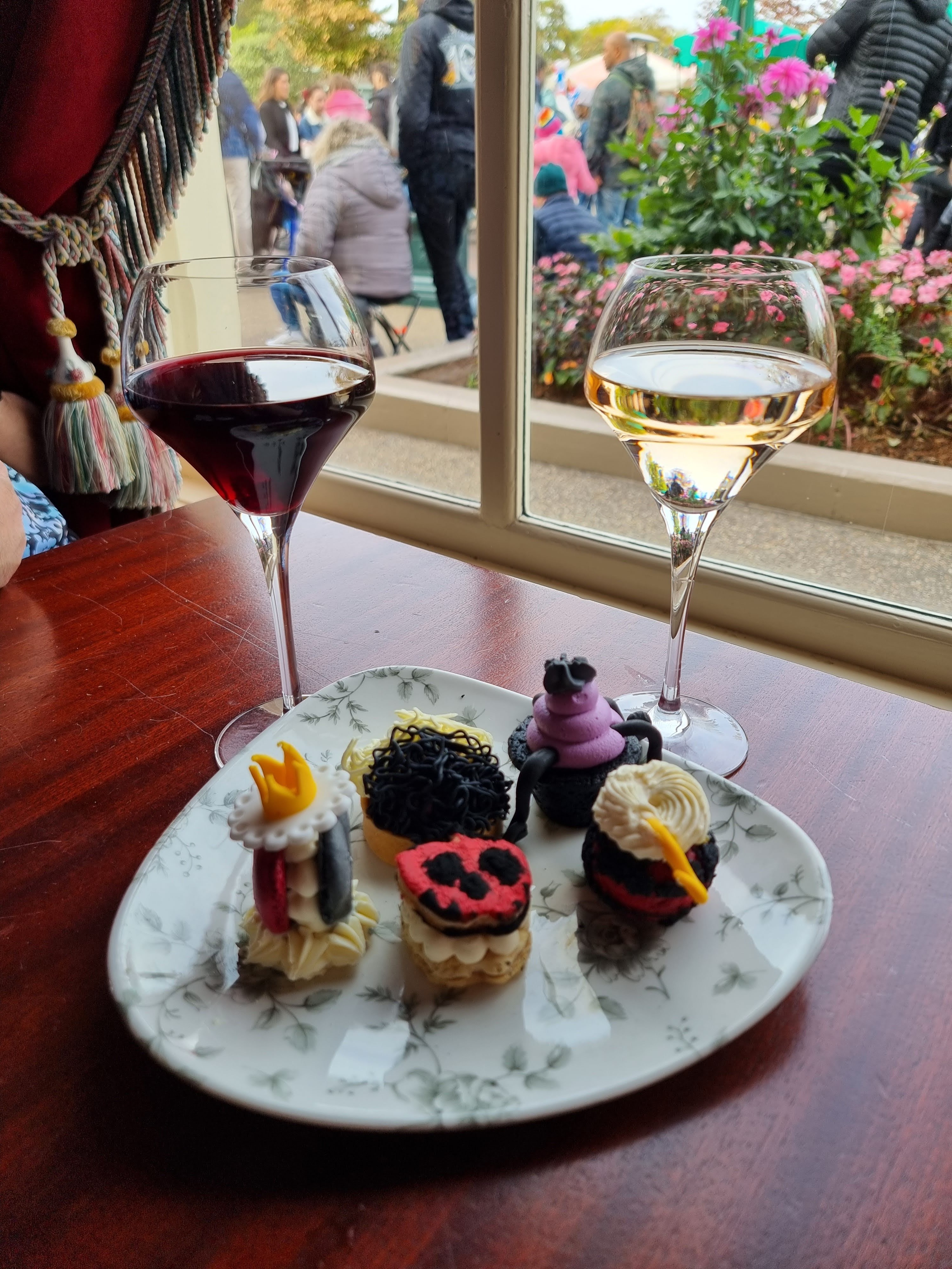 Villains themed pastries at Victoria's 